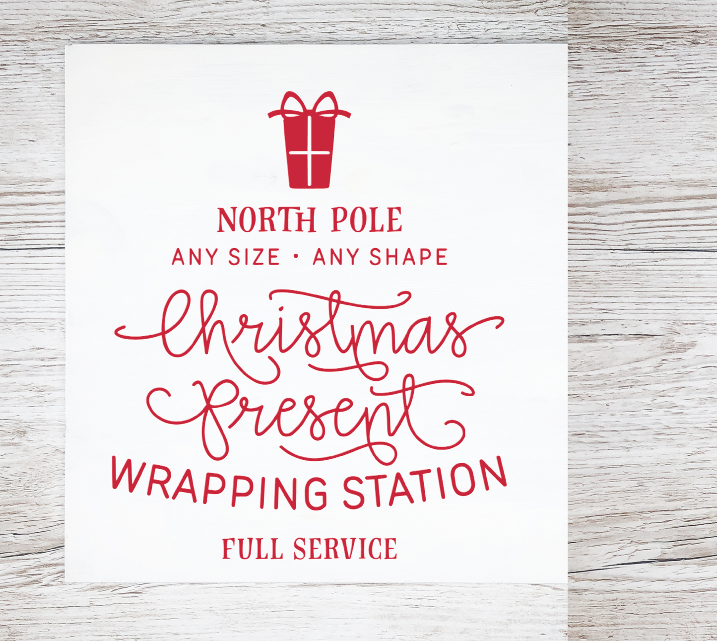 Paint Your Own Christmas-Themed Sign: A Festive DIY Workshop