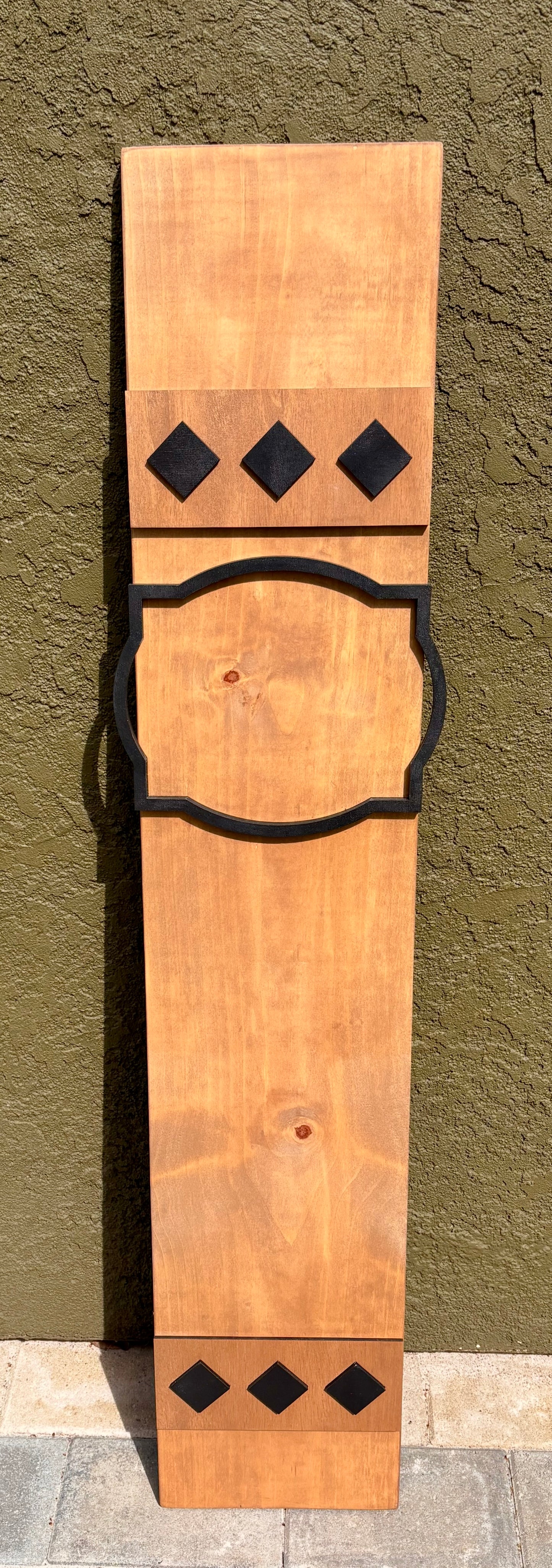 Interchangeable Porch Leaner Sign BASE