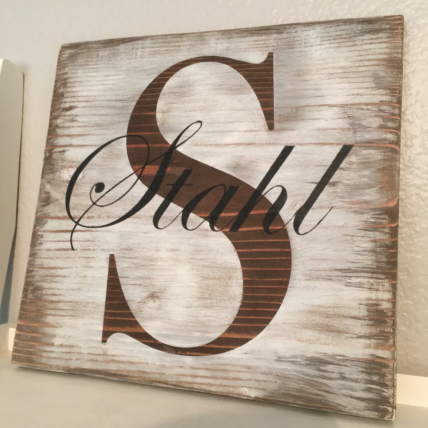 Personalized Family Name Sign