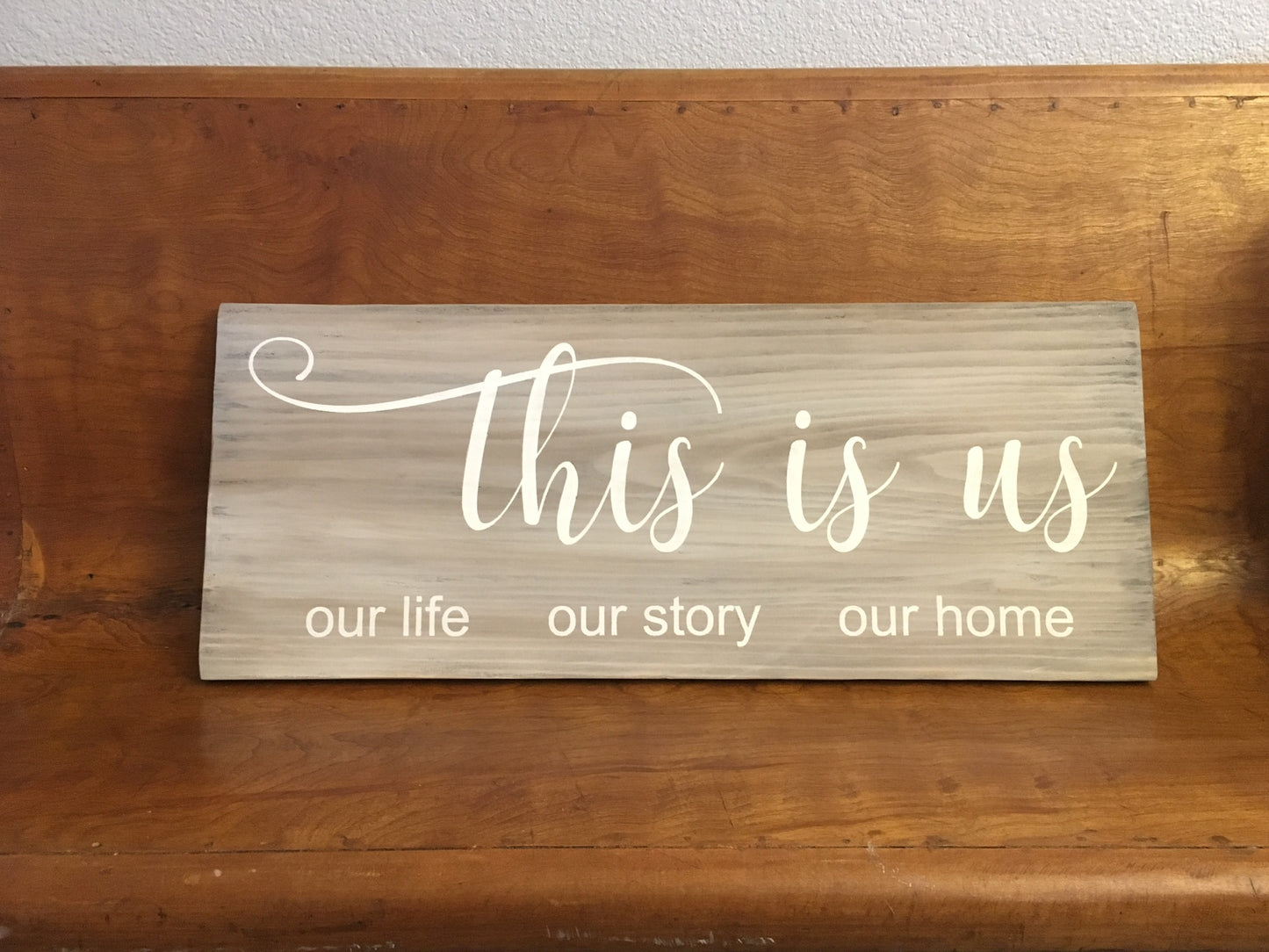 This is us - Farmhouse Style Sign