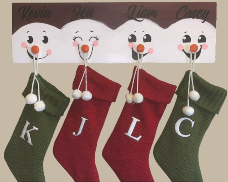 Snowperson Stocking Hanger