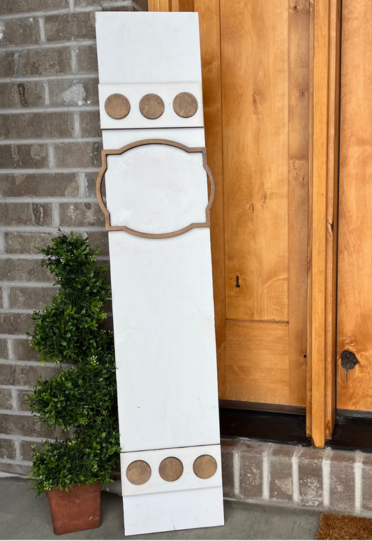 Interchangeable Porch Leaner Sign BASE