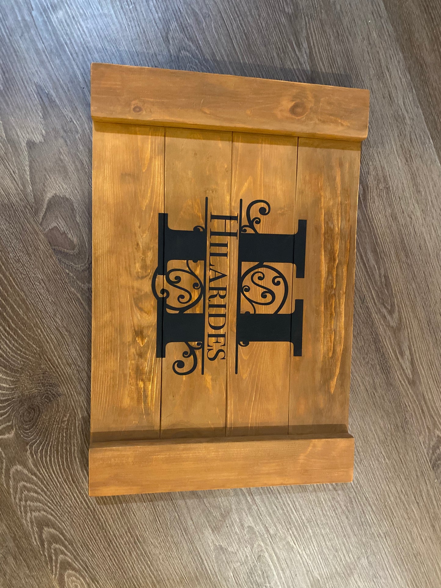 Hand Painted Farmhouse Tray